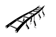 50 Broken Ladder Silhouette Bundle, an Illustration by Designs_River (Thumbnail 16 of 51)