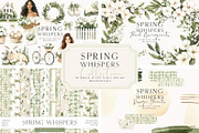 Spring Whispers, a Seasonal Illustration by PeDe Designs (Thumbnail 1 of 25)
