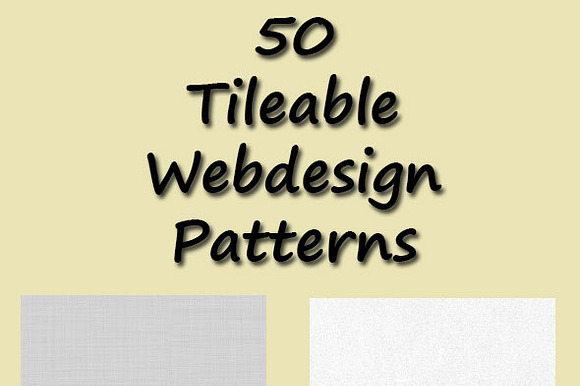 50 Tileable Webdesign Patterns preview 2