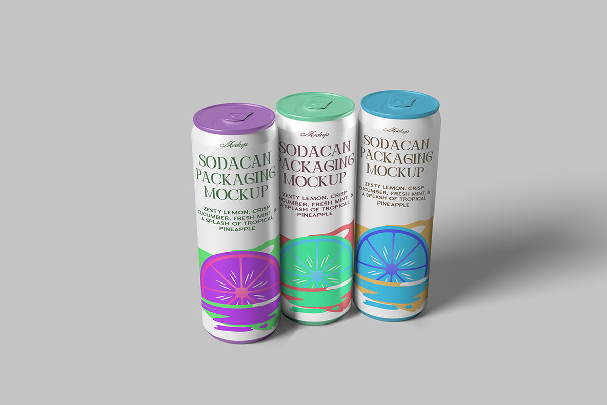 Soda Can Packaging Mockup, a Packaging Mockup by ianmikraz (Photo 5 of 5)