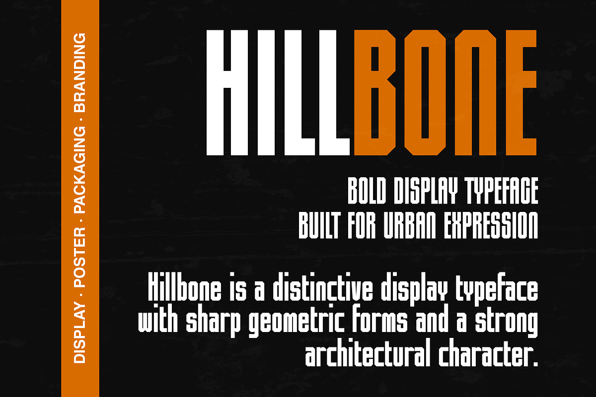 Hillbone - Condensed Display Font, a Sans Serif Font by Mockmenot (Photo 2 of 7)