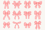 Coquette Ribbon Bow Vector Bundle, an Object Illustration by Kusumaillustration (Thumbnail 6 of 8)