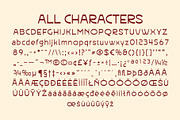 CS Rovigo – Retro Font, a Sans Serif Font by Craft Supply Co. (Thumbnail 8 of 8)