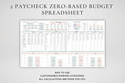 Editable Zero-Based Budget Tracker, a Templates & Theme by BRANDcontent (Thumbnail 2 of 8)