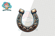 Cowboy Clipart Western Vintage, a Decorative Illustration by QM_ART (Thumbnail 12 of 17)