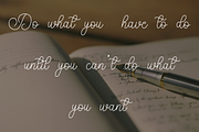 Lovely Dreaming, a Handwritten Font by InermediaSTUDIO (Thumbnail 8 of 8)