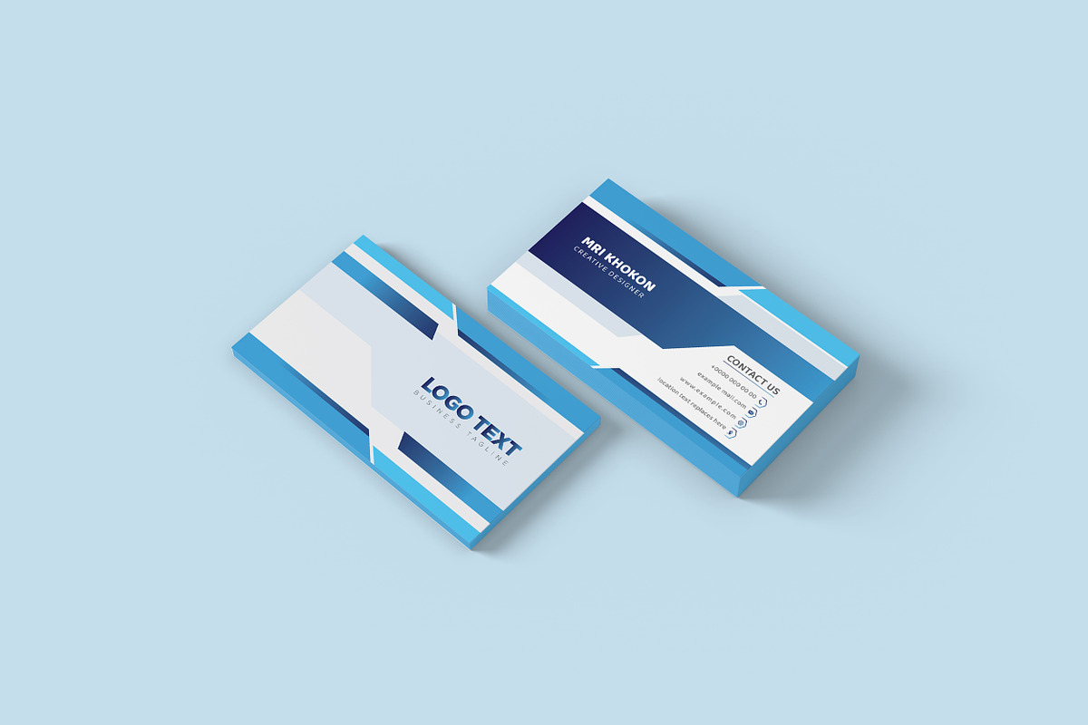 Minimalist Business Card Bundle, a Business Card Template by MRI STUDIO (Photo 2 of 38)
