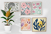 Modern Abstract Botanical Prints, a Wallpaper Graphic by Helospace (Thumbnail 8 of 10)