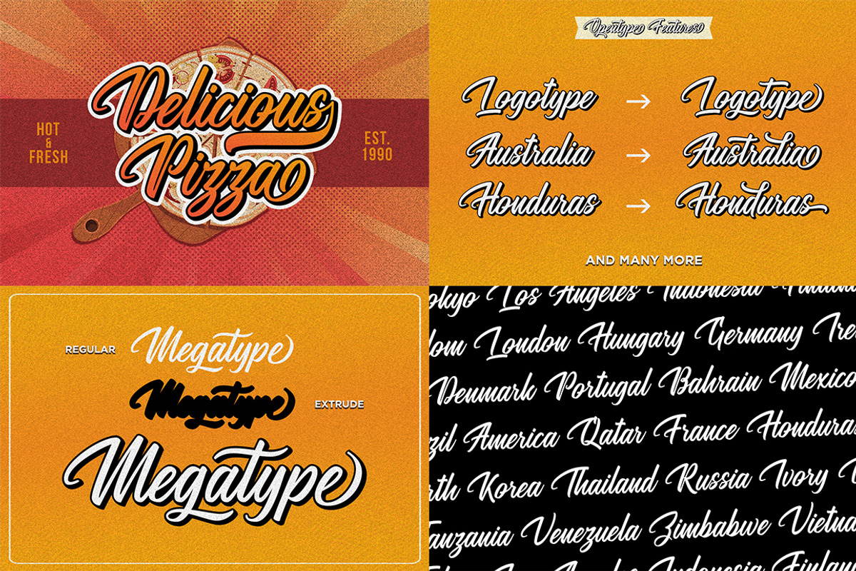 The Premium Creation Font Bundle, a Serif Font by Megatype (Photo 21 of 56)