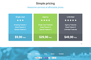 Visio Unbounce Landing Page + PSD, a Landing Page Template by LanceMedia (Thumbnail 4 of 5)