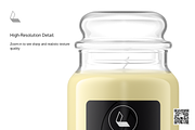 Candle Jar PSD Mockup, a Mockup by Karma (Thumbnail 2 of 7)