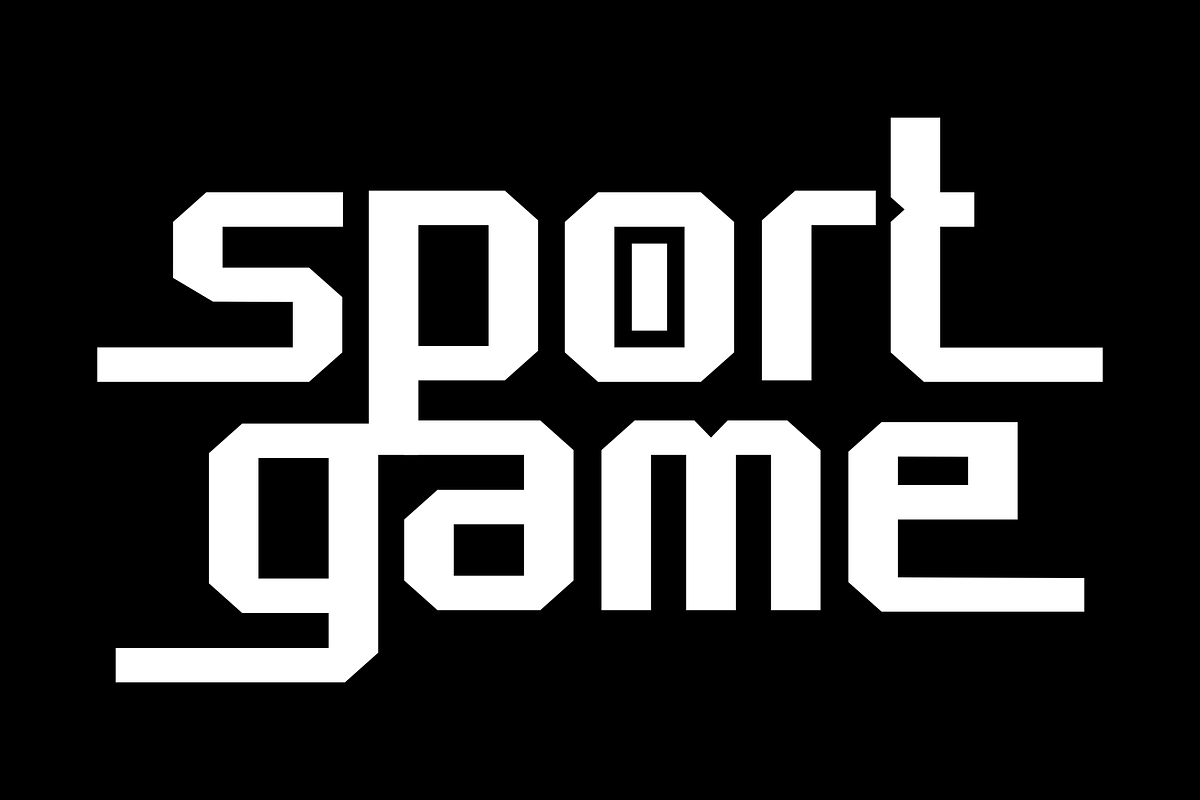 Champion Athletic - Sport Font, a Sans Serif Font by Brown Cupple (Photo 3 of 11)