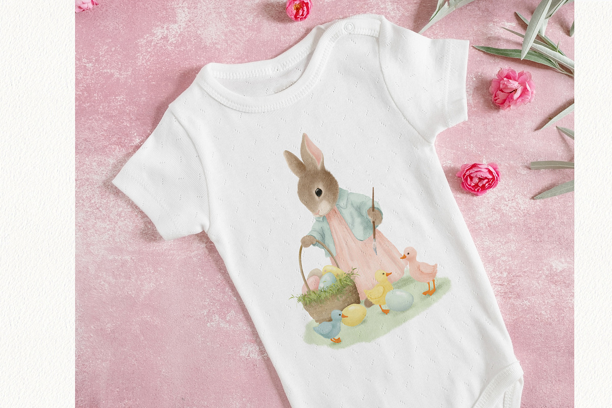 Easter clipart set, an Animal Illustration by AlenaVlasko stock Market (Photo 5 of 6)