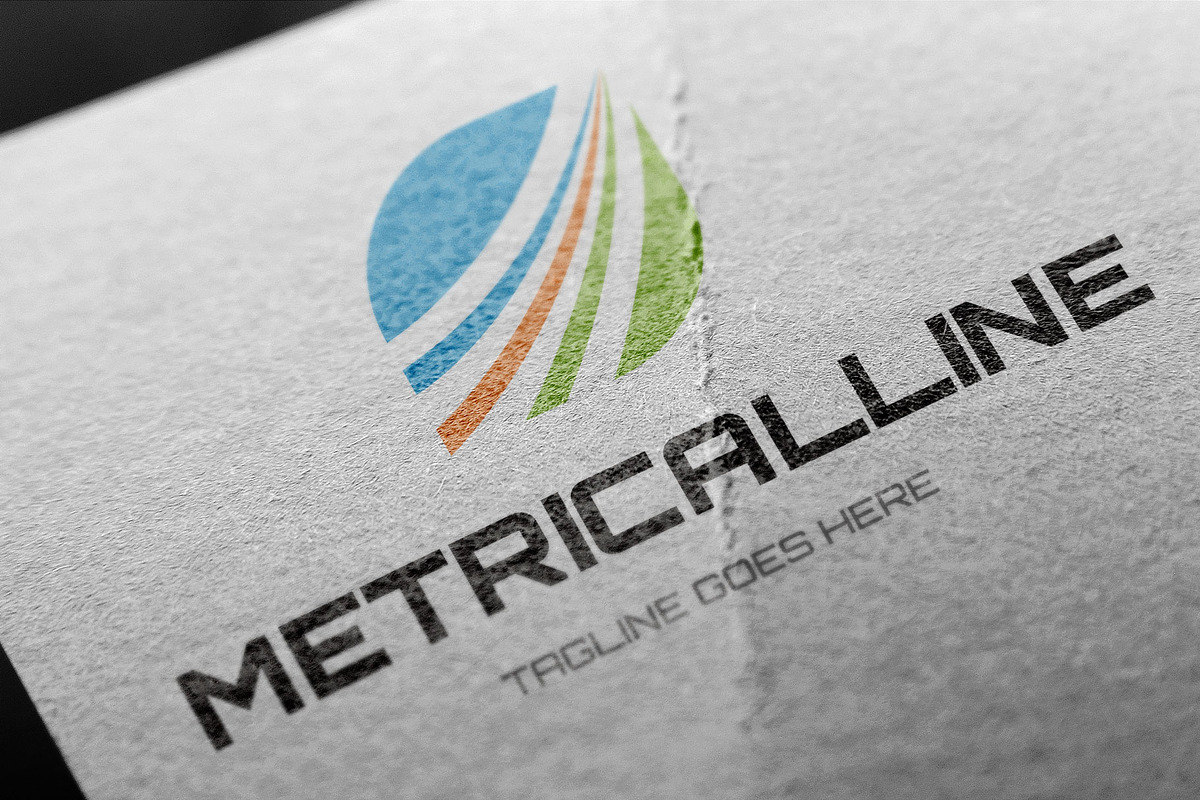 Metrical Line Logo Template, a Branding & Logo Template by BdThemes
