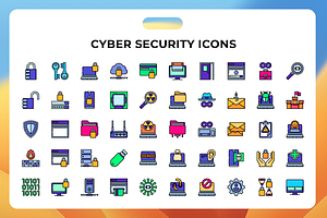 Cyber Security Icons, a Duotone Icon by Wencory