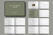 Social Media Planner Landscape, a Magazine Template by E-Type (Thumbnail 1 of 7)