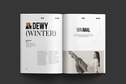 Digital Magazine Layout Template, a Magazine Template by NorthPeak (Thumbnail 6 of 12)