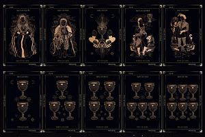 TAROT - Major & Minor Cards Set