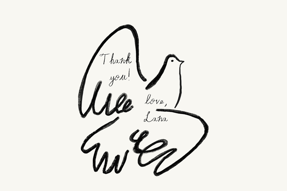 SKETCHES Line Art Drawings, a Decorative Illustration by Lana Elanor (Photo 14 of 14)