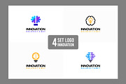 Set of modern creative innovation, a Branding & Logo Template by Lucky Creative (Thumbnail 1 of 5)