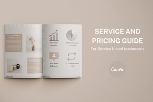 Service & Pricing Guide Canva