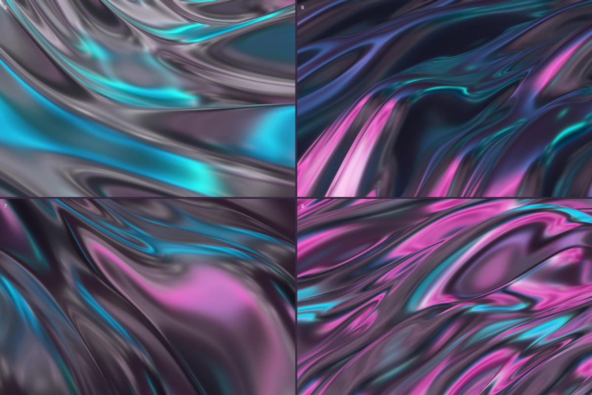 Abstract 3d Rendering of Soft Waves, a Wallpaper Graphic by BIBIART (Photo 7 of 10)