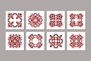 Folk Embroidery Printable Wall Art, a Background Graphic by C Design Studio (Thumbnail 11 of 13)
