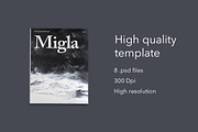 Migla Print Magazine Mockup, a Print Template by Wild Ones (Thumbnail 2 of 12)