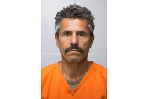 Hispanic mature male in orange, a Person Photo by Lermont51