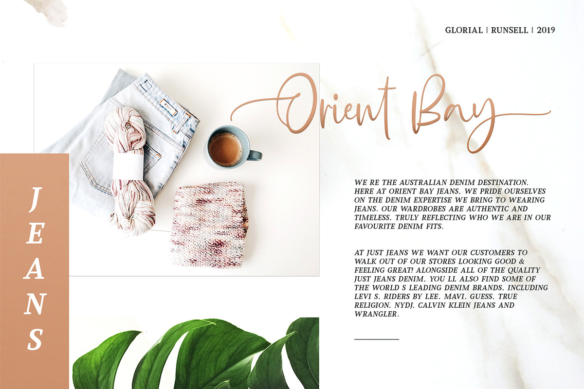 Glorial Font Duo | Script & Serif, a Script Font by Runsell Studio (Photo 9 of 10)