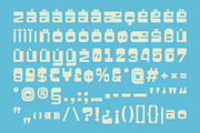 Nexbloc - Retro Futuristic Display, a Font by Juru Rancang Studio (Thumbnail 7 of 10)