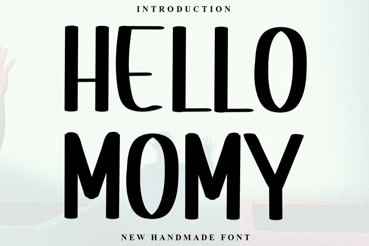 Hello Momy, a Sans Serif Font by InermediaSTUDIO (Photo 1 of 8)