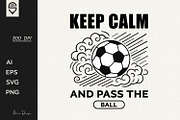 Funny Football Quote T-Shirt Design, a Sport Illustration by shaondesigns (Thumbnail 1 of 6)
