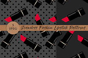 FASHIONISTA seamless patterns set, a Pattern Graphic by Futurel (Thumbnail 2 of 4)