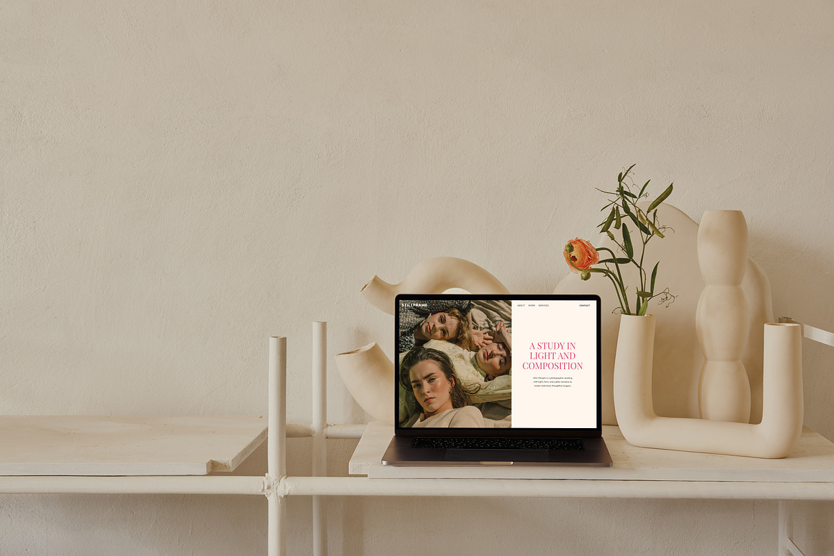 Stillframe | Framer Portfolio, a Landing Page Template by Designed by Sabb (Photo 2 of 4)