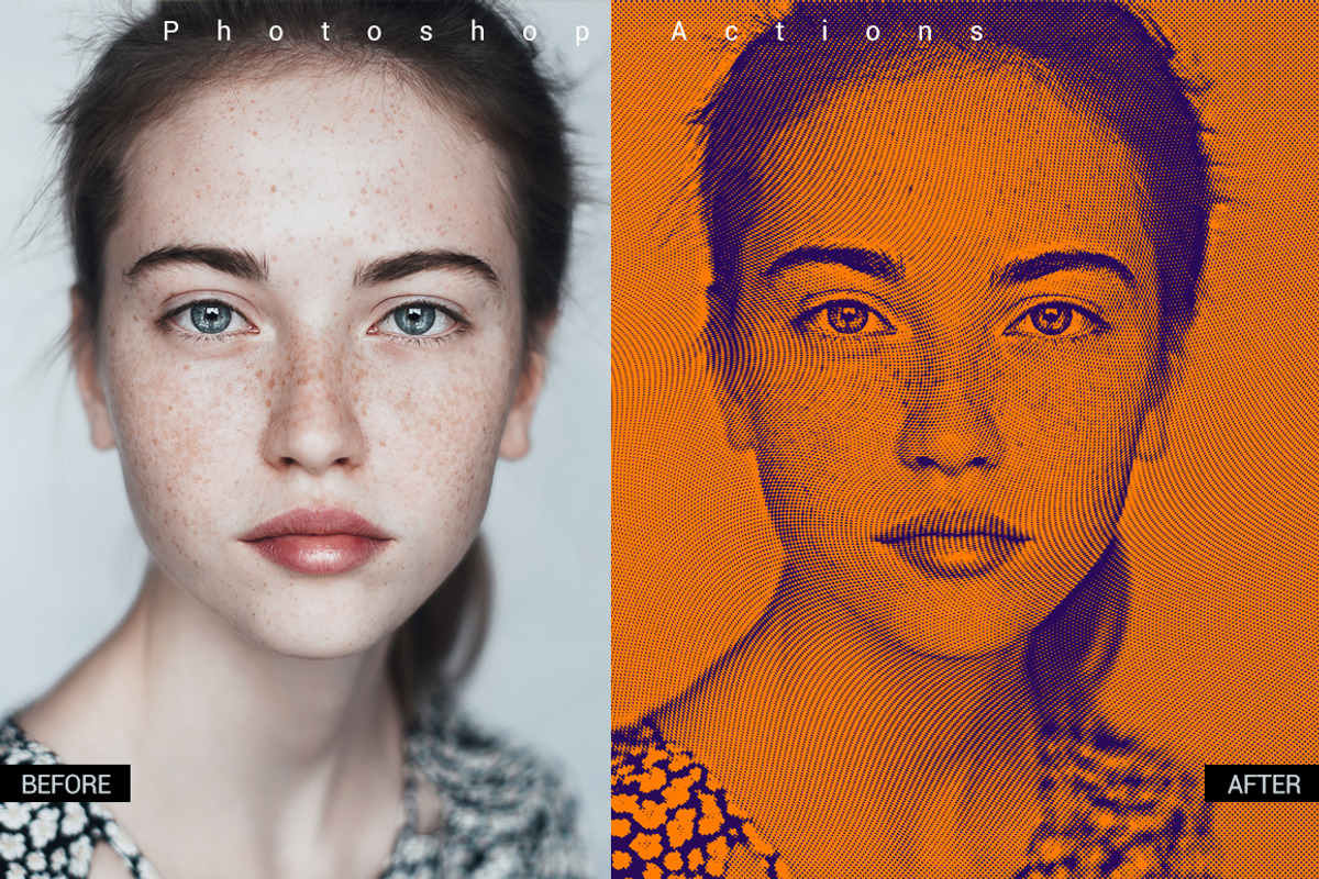 Halftone Photoshop Action, an Action Add-On by DuoFankaar (Photo 3 of 10)