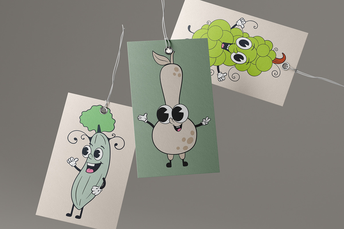 Vege Character Collection, an Illustration by Alina Sh (Photo 5 of 8)