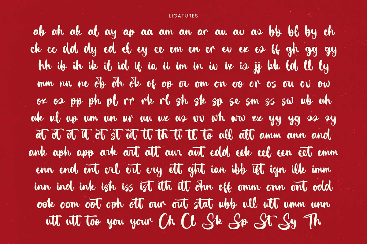 Ghatyna Bold Brush Font, a Script Font by Letterena Studios Script (Photo 15 of 20)