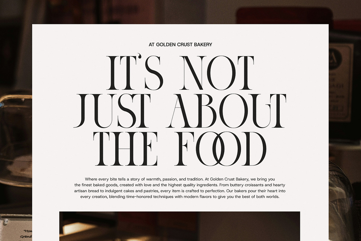 Cinema Authentic Elegant Serif Font, a Serif Font by Perfectype (Photo 4 of 8)