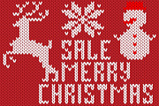 Сhristmas Knitted Font, a Symbol Font by Artolus (Thumbnail 3 of 5)