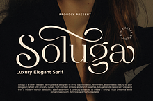Soluga - Luxury Elegant Serif