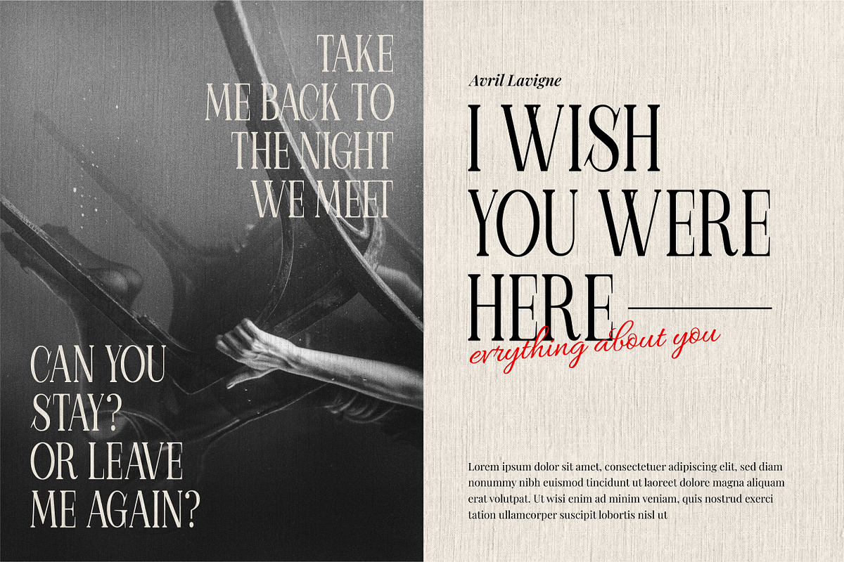 Naraswari - Vintage Serif Font, a Serif Font by Baleee (Photo 8 of 14)