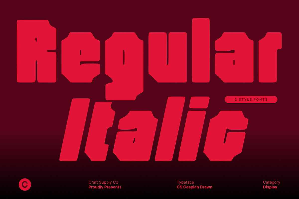 CS Caspian Drawn, a Sans Serif Font by Craft Supply Co. (Photo 4 of 8)