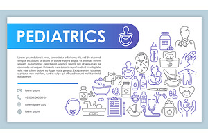 Pediatrics Web Banner, Business Card