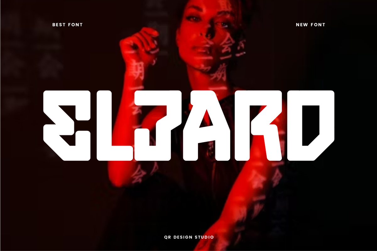Eljard - Round Font, a Sans Serif Font by QR Design Studio (Photo 1 of 7)