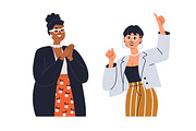 Modern happy people set, a Person Illustration by Good Studio (Thumbnail 3 of 8)