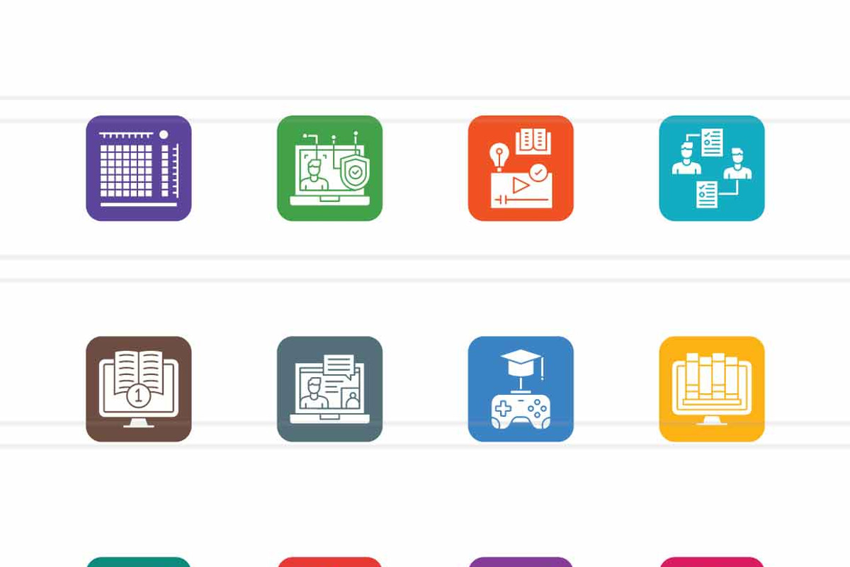 25 EdTech & AI Learning Icons., a Solid Icon by IconBunny (Photo 2 of 2)