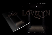 Lovelyn Font, a Serif Font by Craft Supply Co. (Thumbnail 9 of 9)