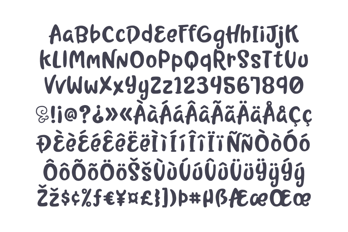 Milk & Honey Font preview 7