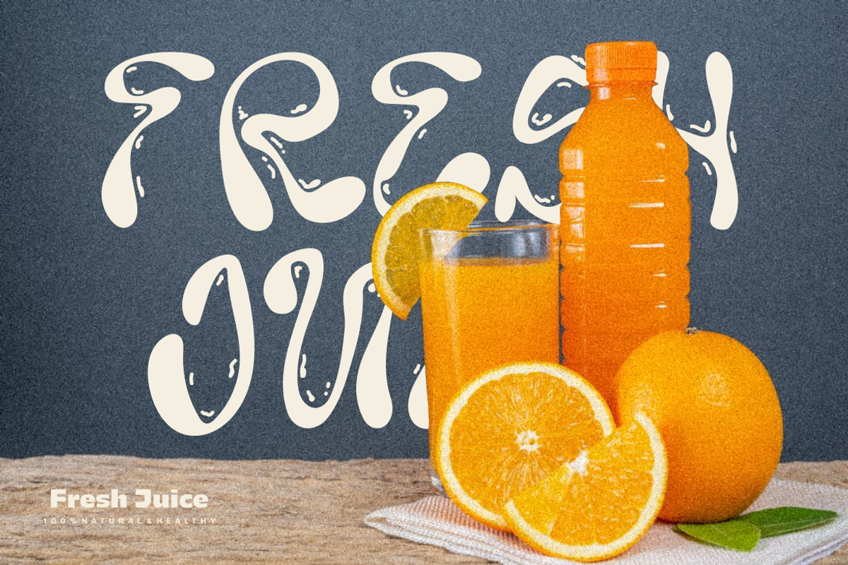 Liquid Wave - Liquid Display Font, a Font by PutraCetol Studio (Photo 3 of 5)